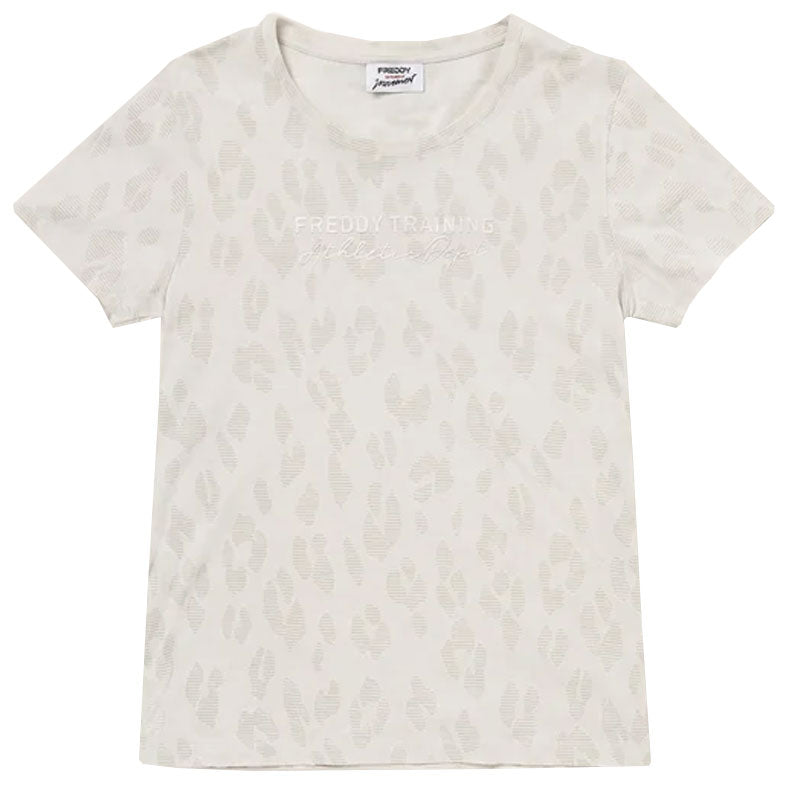 T-Shirt donna Stampa Leopardata