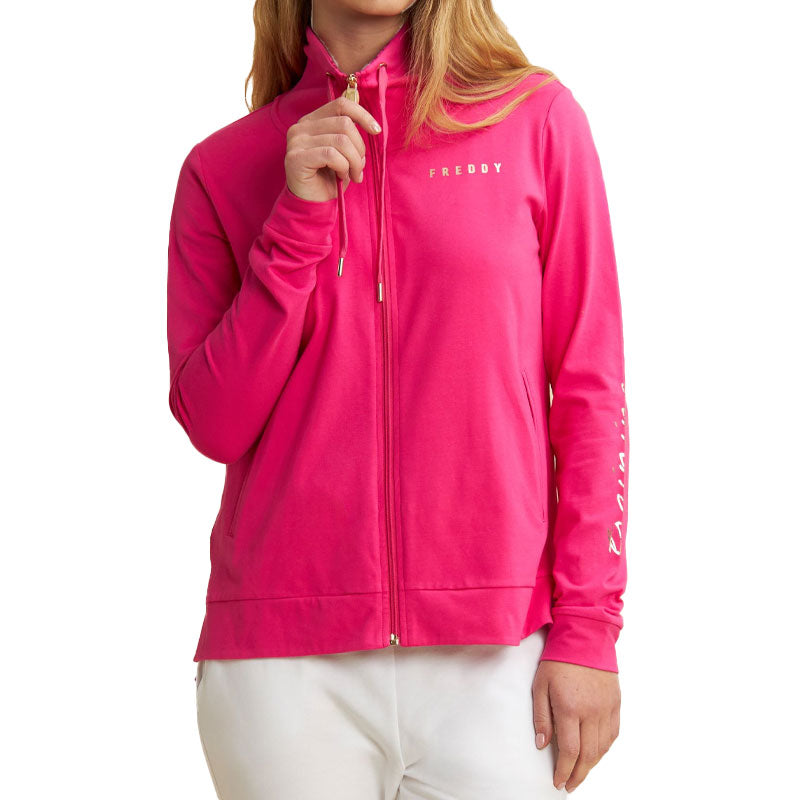 Felpa donna Training Zip