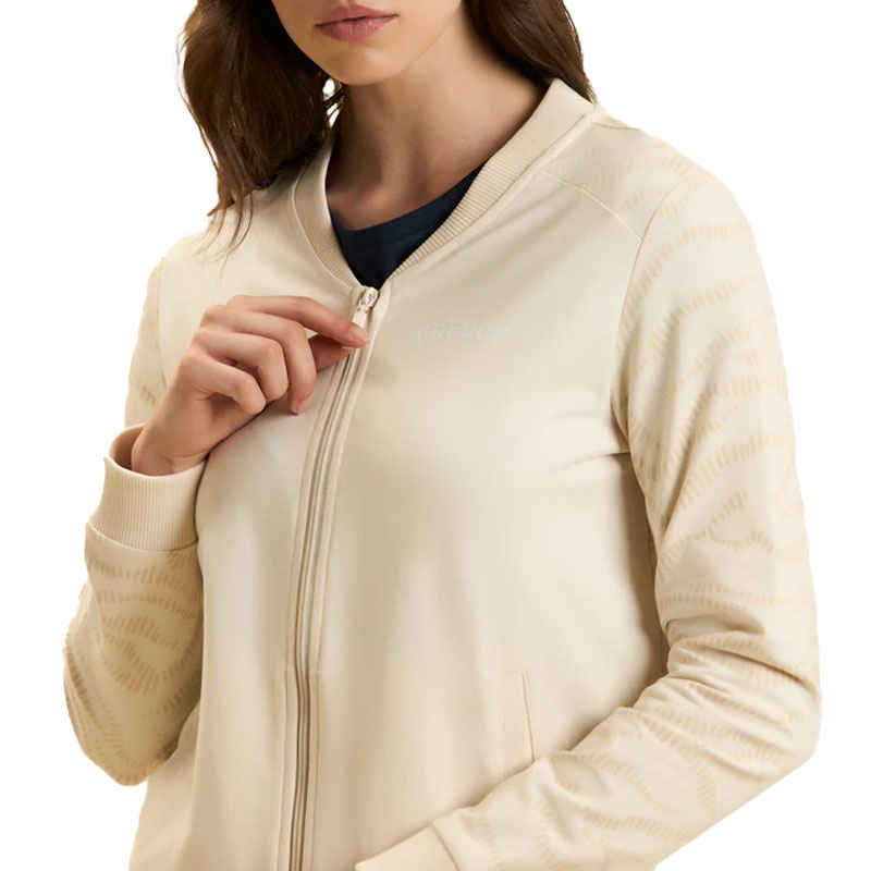 Felpa donna Collo Bomber