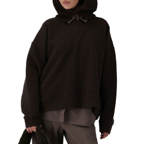 Felpa donna Oversize