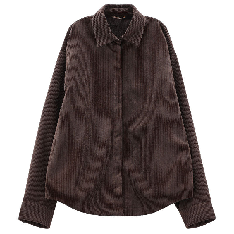 Camicia donna Velluto Coste
