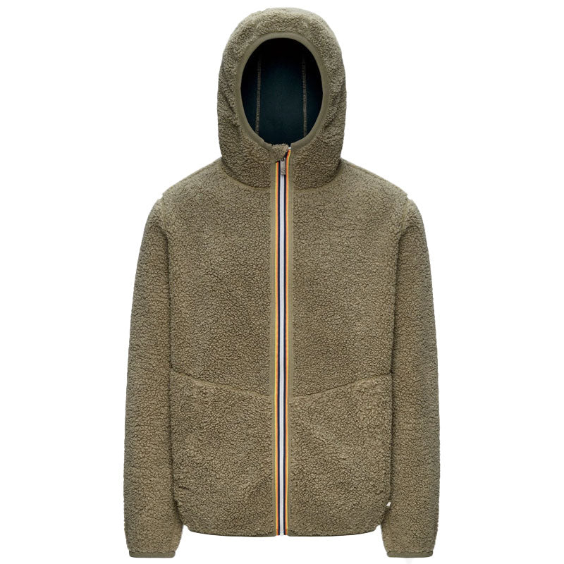 Felpa uomo Sherpa Reversibile