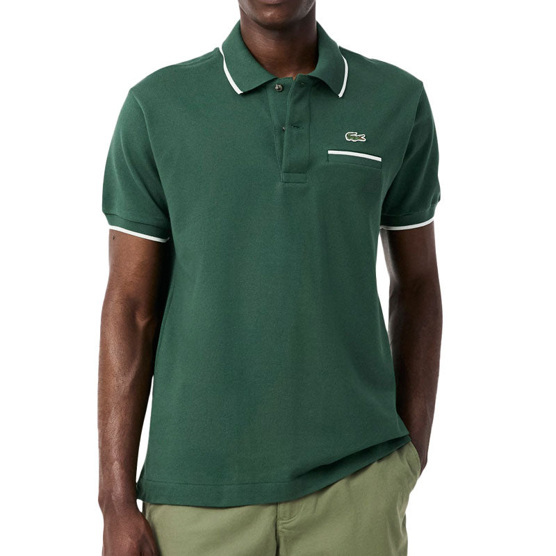 Polo uomo con taschino