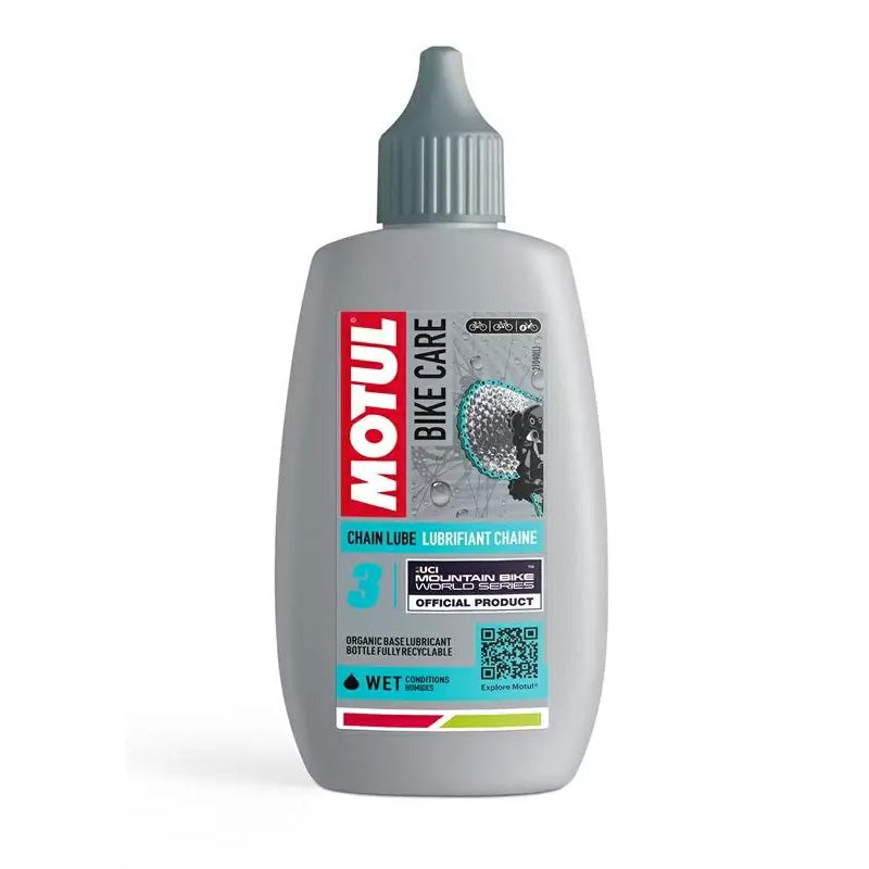 Lubrificante Catena per Bagnato Wet Lube 100ml