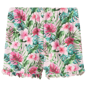 Pantaloncino bambina Fiori