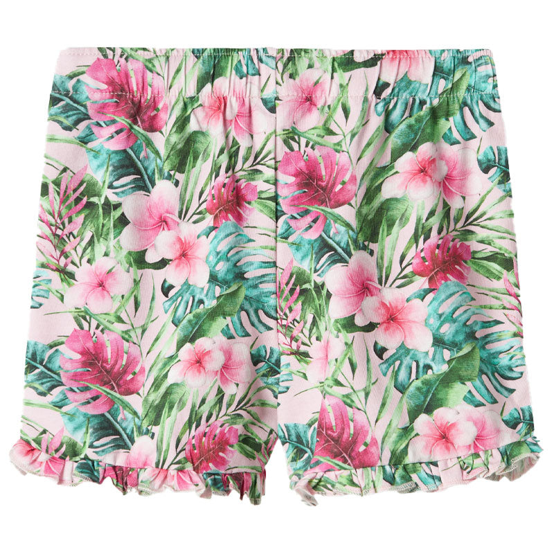 Pantaloncino bambina Fiori