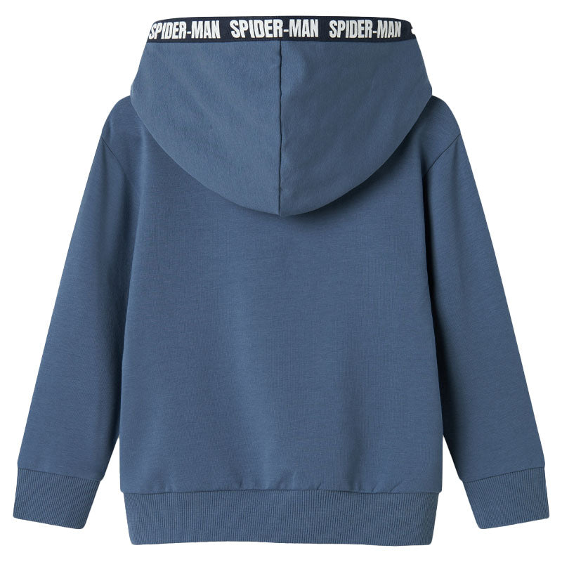 Felpa Spiderman Per Bambino - Blu, Età 4 Anni, 100% Poliestere - Foto 7
