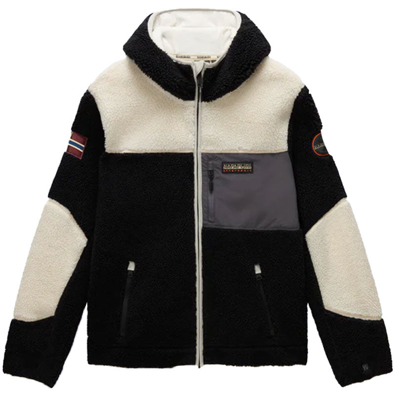 Felpa uomo Yupic pile cappuccio