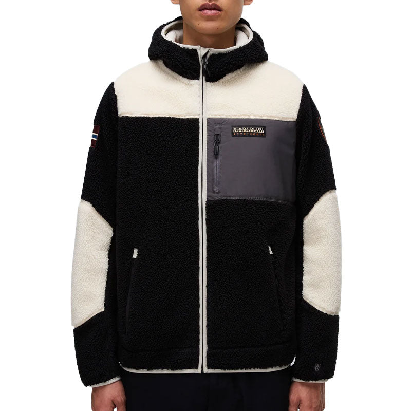 Felpa uomo Yupic pile cappuccio