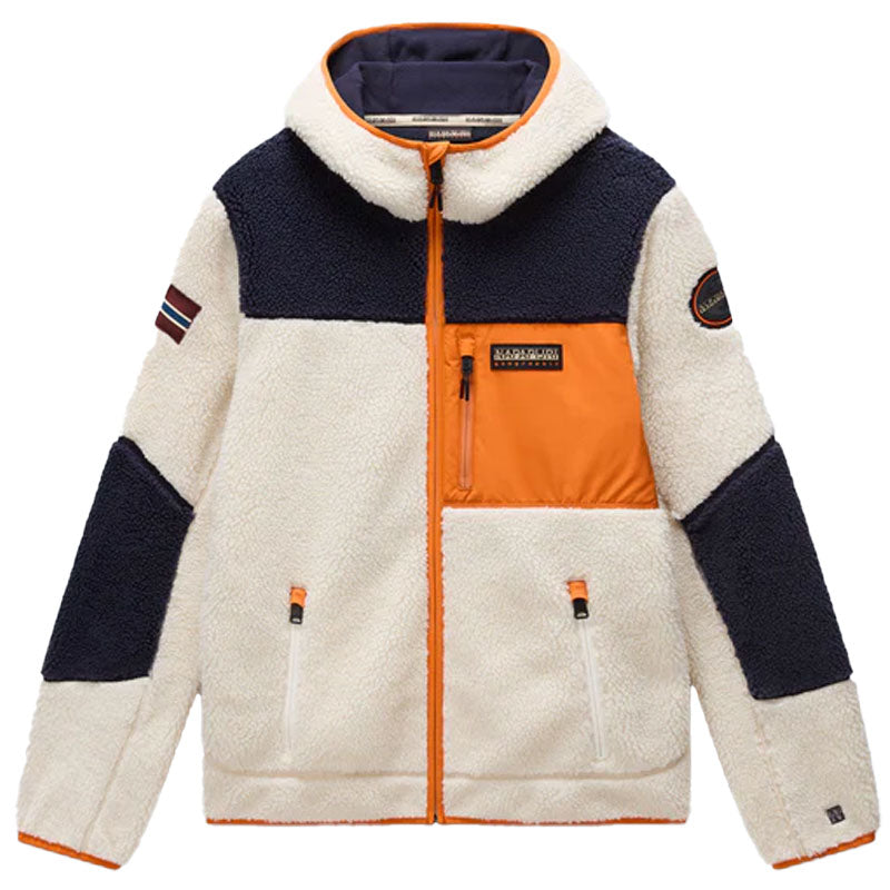 Felpa uomo Yupic pile cappuccio