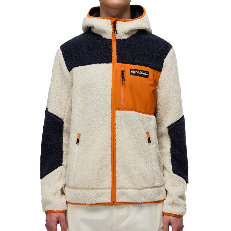 Felpa uomo Yupic pile cappuccio