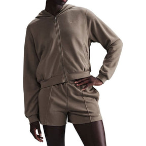 Felpa donna Crop