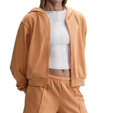 Felpa donna Crop
