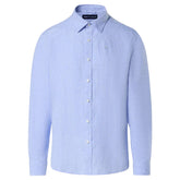 Camicia uomo Lino con Logo
