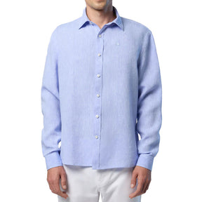 Camicia uomo Lino con Logo