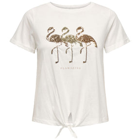 T-Shirt donna Dora Fenicotteri