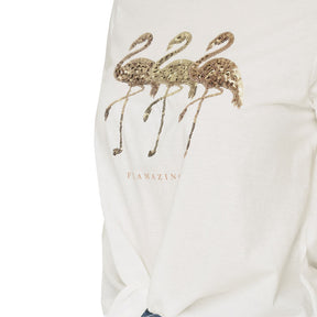 T-Shirt donna Dora Fenicotteri