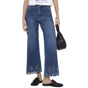 Pantalone donna Madison ricamo