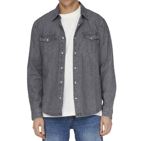 Camicia uomo Denim