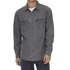 Camicia uomo Denim