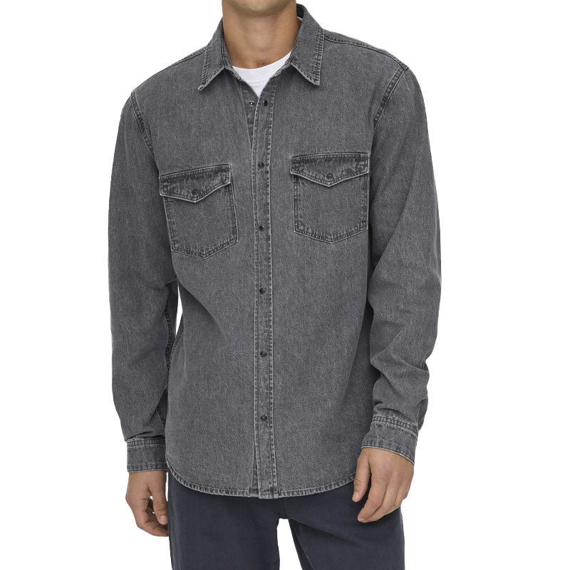 Camicia uomo Denim