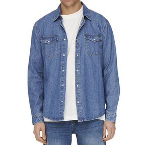 Camicia uomo Denim