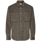 Camicia uomo Corduroy
