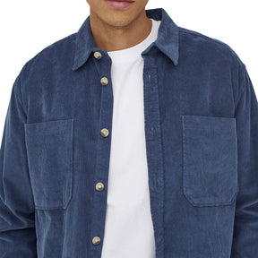 Camicia uomo Corduroy