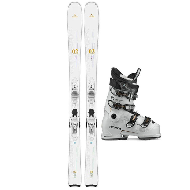 Sci donna E Lite 2 + Scarponi donna Tecnica Mach Sport MV 75 GW