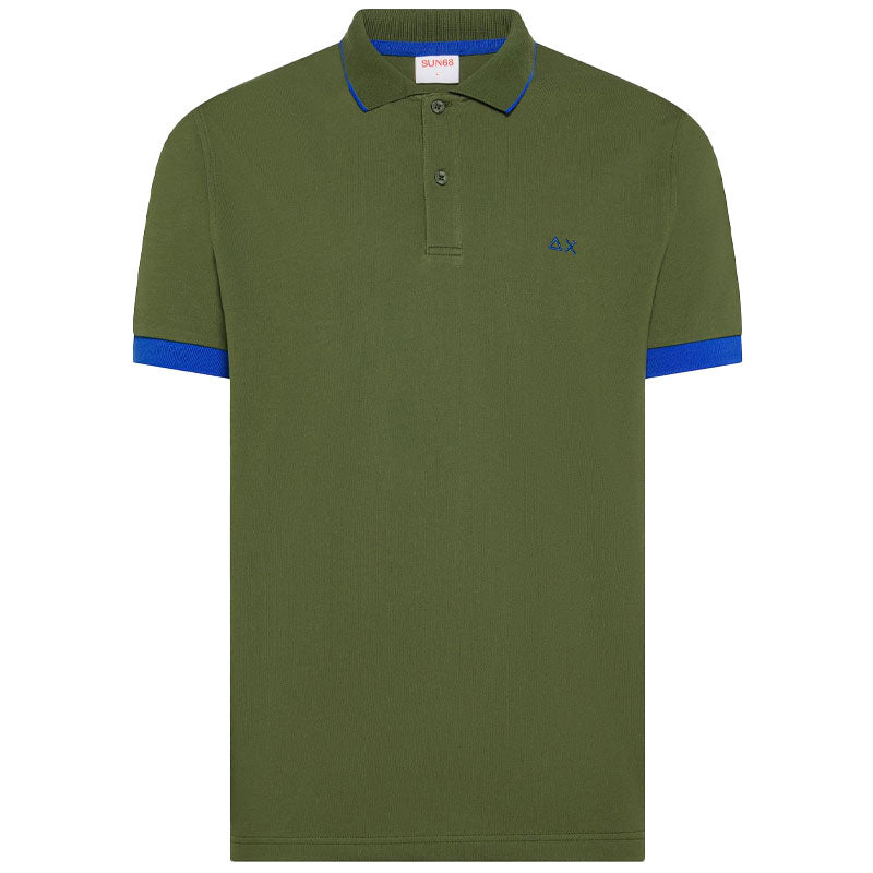 Polo uomo Small Stripe Fluo