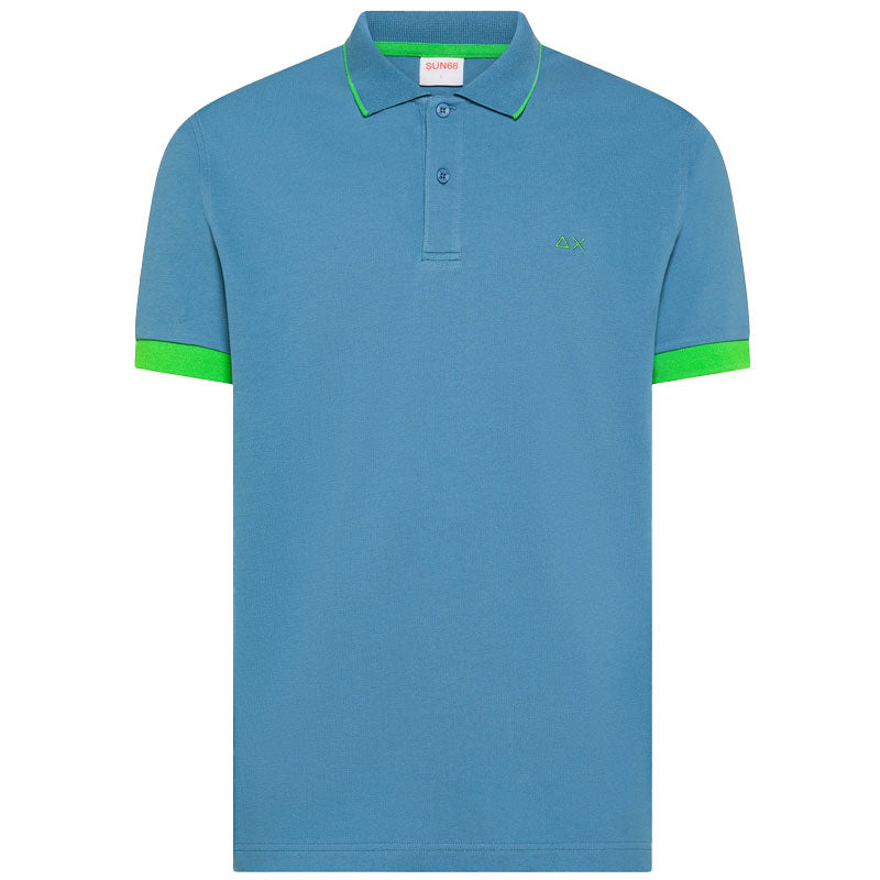 Polo uomo Small Stripe Fluo