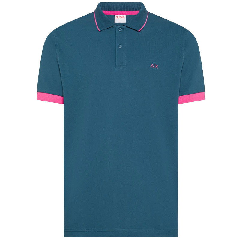 Polo uomo Small Stripe Fluo