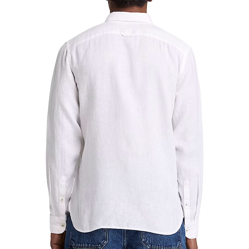 Camicia uomo Lino Manica lunga