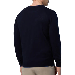 Maglione uomo logo ricamato