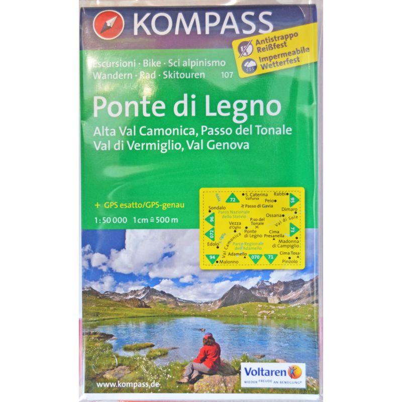 Cartina Ponte Di Legno Alta Val Camonica