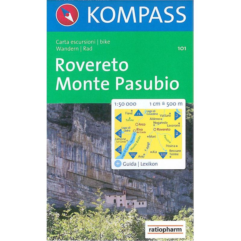 Cartina Rovereto Monte Pasubio