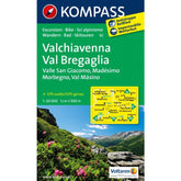 Cartina Valchiavenna Val Bregaglia