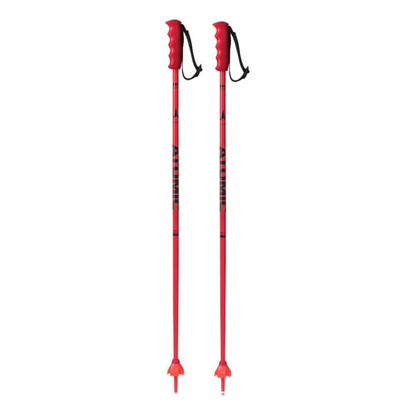 Bastoncini Da Sci Atomic Redster Unisex – In Alluminio 4*, Impugnatura Ergonomica E Rondella Da 60 Mm, Per Professionisti