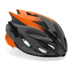 Casco Rush BLACK/ORANGE SHINY