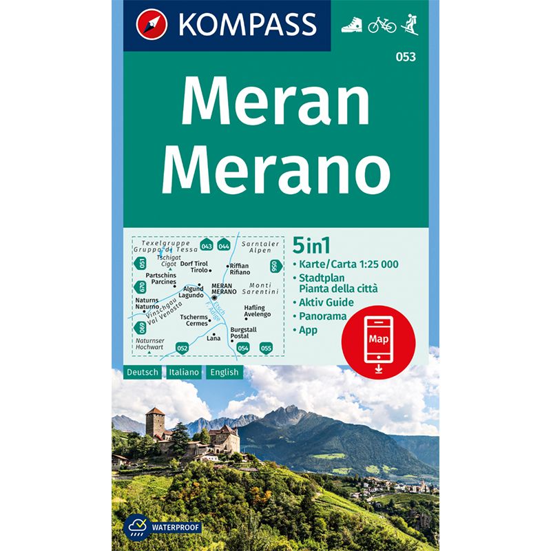Cartina Merano - KOMPASS