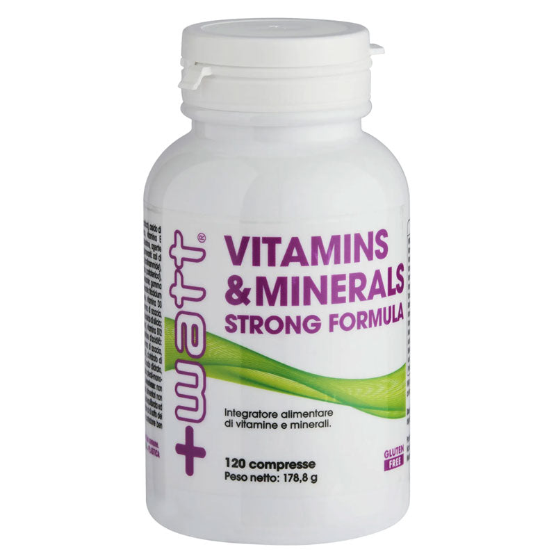 Vitamins e Minerals Strong Formula 120 cp