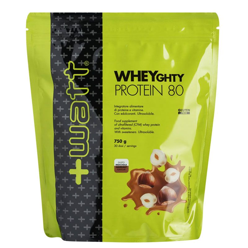 Wheyghty Protein 80 Doypack 750gr NOCCIOLA