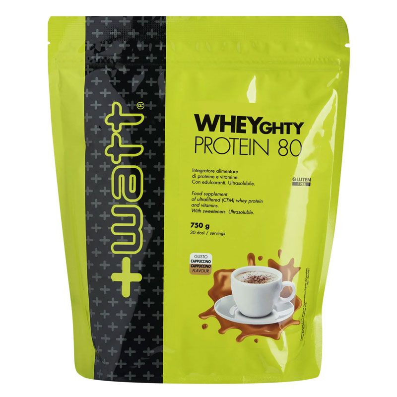 Wheyghty Protein 80 Doypack 750gr CAPPUCCINO