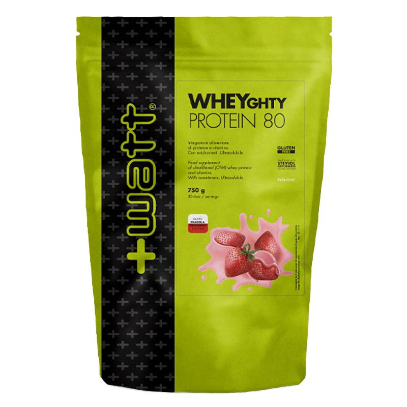 Wheyghty Protein 80 Doypack 750gr FRAGOLA