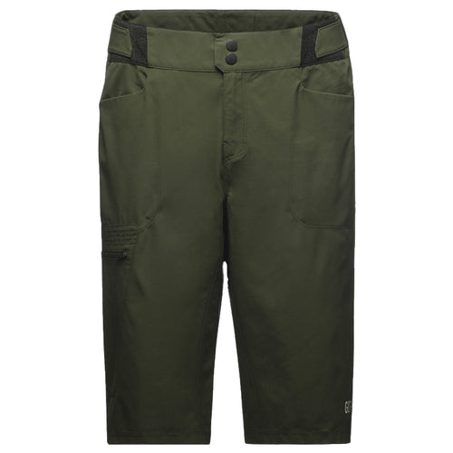 Pantaloncini Da Ciclismo Uomo GORE WEAR Passion - Grigio, Traspiranti, Ad Asciugatura Rapida, Per Sentieri E Alte Temperature