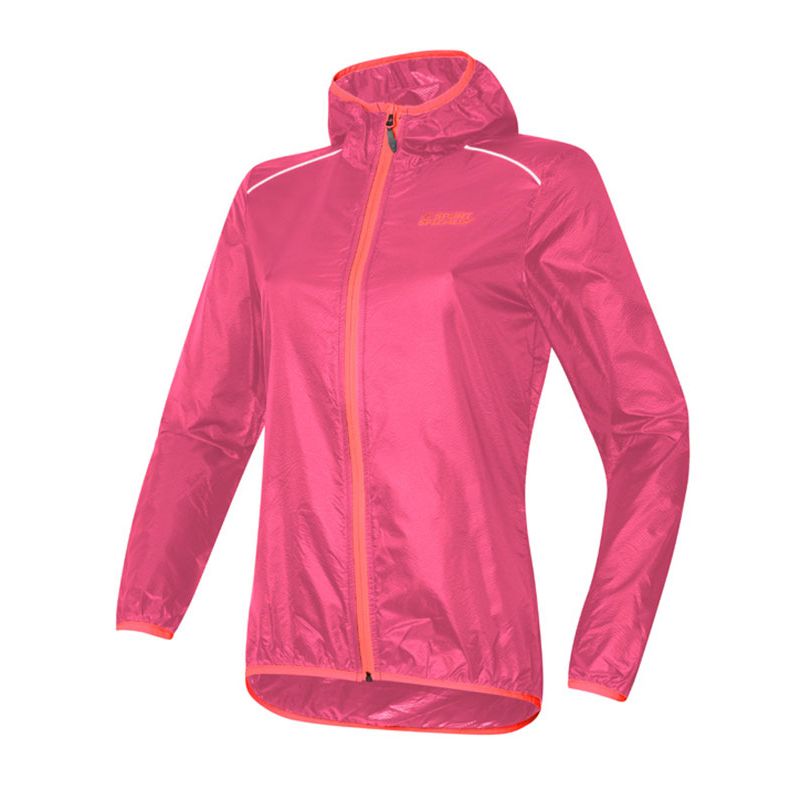 Giacca Antivento Macron Run Reflex - Donna, Nera, Lavabile In Lavatrice - Foto 3