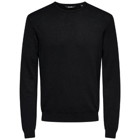 Maglione uomo Solid Color Knitted