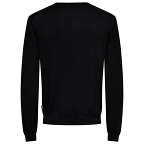 Maglione uomo Solid Color Knitted