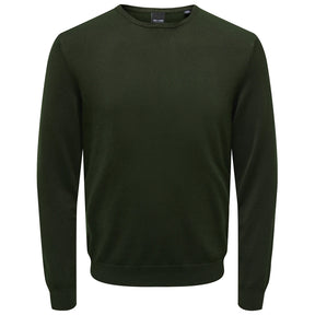 Maglione uomo Solid Color Knitted