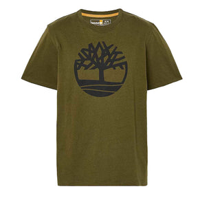 T-shirt uomo mc big logo albero